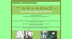 Desktop Screenshot of greenwoodwork.co.uk