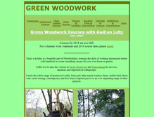 Tablet Screenshot of greenwoodwork.co.uk